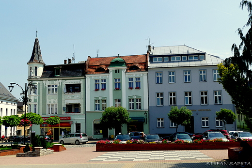 Rynek w Krapkowicach.