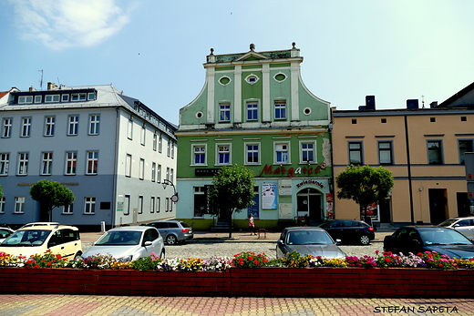 Rynek w Krapkowicach.