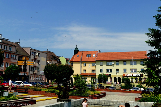 Rynek w Krapkowicach.