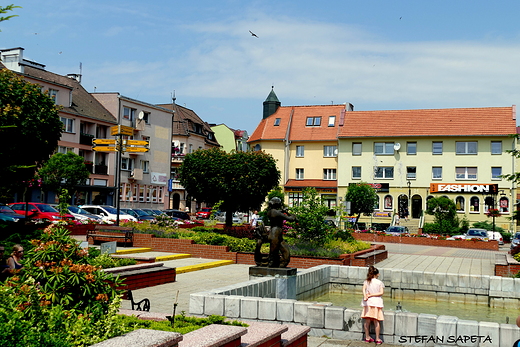 Rynek w Krapkowicach.