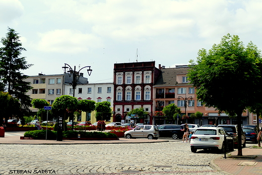 Rynek w Krapkowicach.