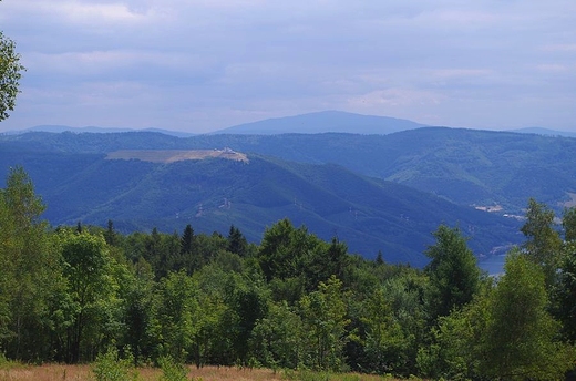 Widok z Chrobaczej ki