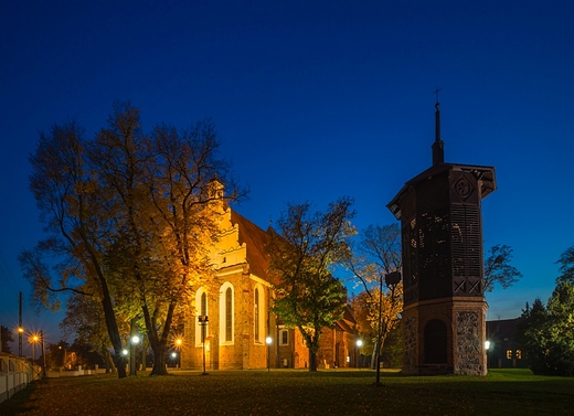 Wgrowiec - pnogotycki koci farny w. Jakuba.