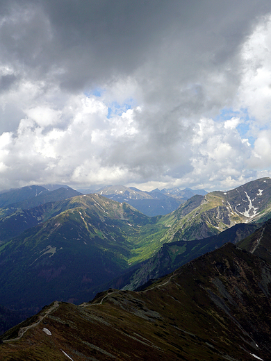 Tatry. Widok z Kasprowego Wierchu