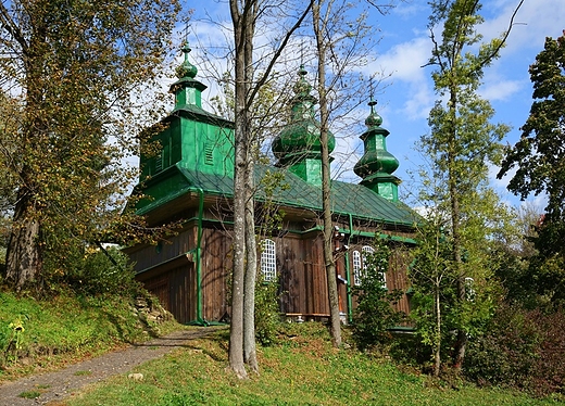 Szczawne - cerkiew pw. Zanicia Matki Boej.