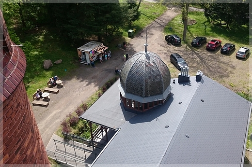 Widoki z wiey dawnego sanatorium