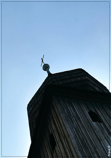 Skansen w Wygiezowie - koci z Ryczowa - hem gwnej wiey