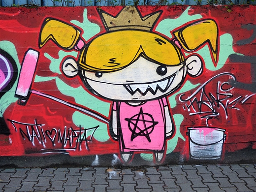 Ursuskie graffiti.