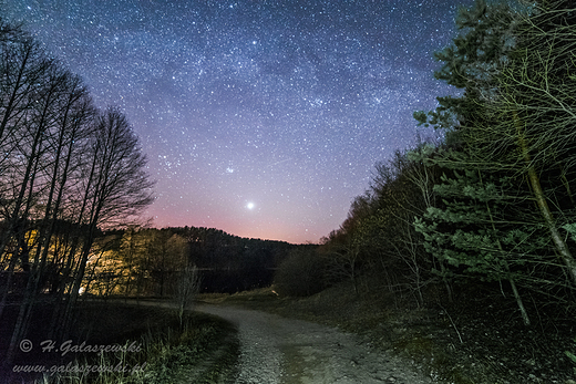 Milky Way i Staw Turtul