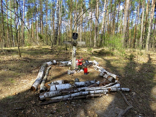 Mogia nieznanego onierza z czasw ostatniej wojny. Tu za Star Miosn