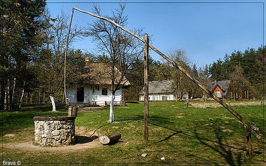 Skansen w  Wygiezowie