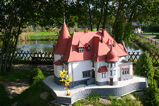 Park Miniatur Zabytkw Dolnego lska - Willa Hauptmanna