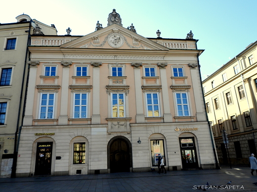 Paac Zbaraskich zwany te Paacem Potockich Rynek Gwny 20 w Krakowie.