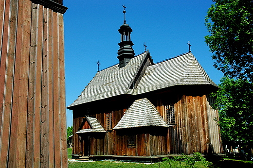 Tokarnia skansen - koci z Rogowa