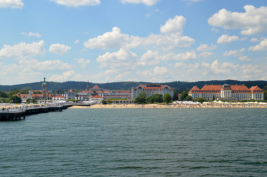 Sopot - widok z Onyxa na Sopot