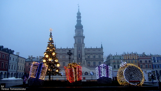 witeczny Rynek Wielki.....Zamociu....