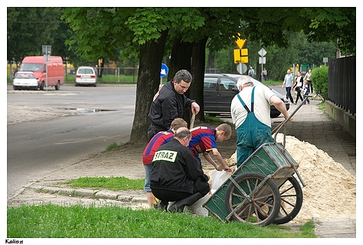 Kalisz - powd 2010, zaadunek pisaku