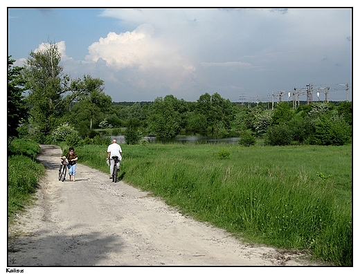 Kalisz - powd 2010, wycieczki nad Prosn