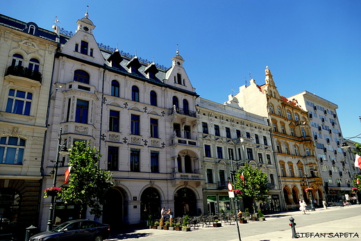 Kamienice na ul. Piotrkowskiej w odzi