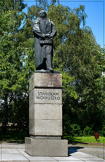 Pomnik Stanisawa Moniuszki w  Raciborzu