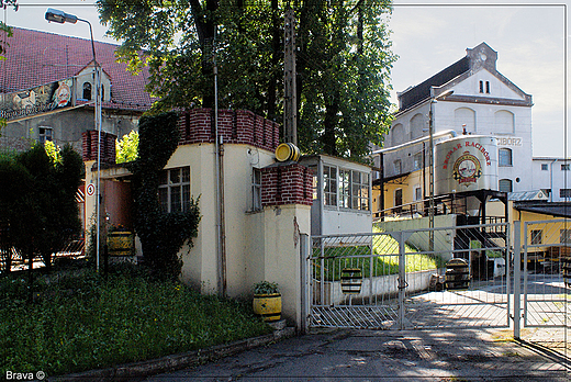 Browar Ksicy w  Raciborzu -widok od frontu