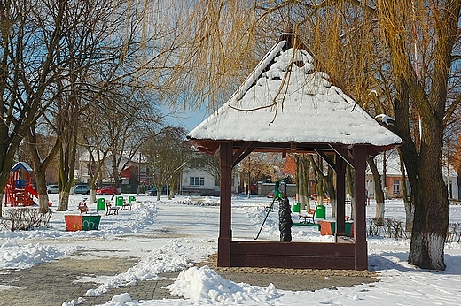 Plac Sienkiewicza - studnia gbinowa