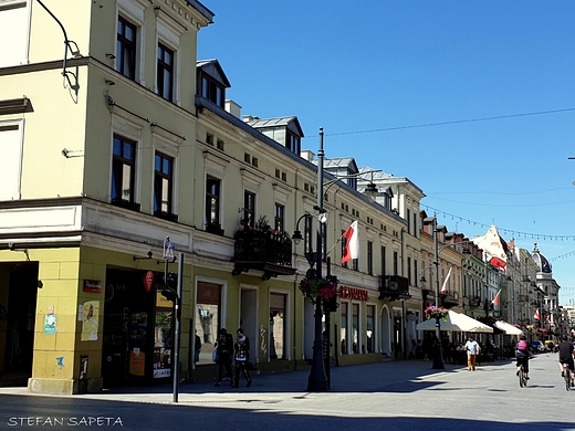 Kamienice na ul. Piotrkowskiej w odzi