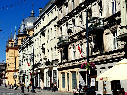 Kamienice na ul. Piotrkowskiej w odzi