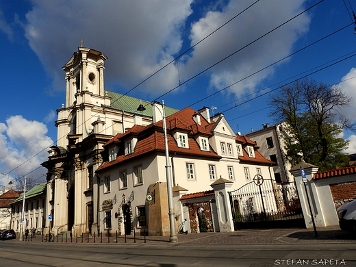 Koci Bonifratrw Trjcy Przenajwitszej w Krakowie ul. Krakowska 48