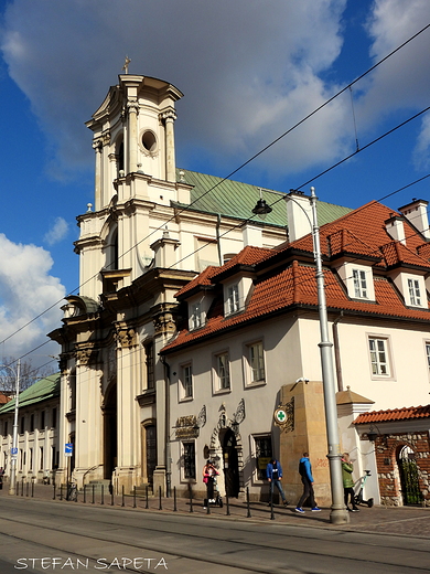 Koci Bonifratrw Trjcy Przenajwitszej w Krakowie ul. Krakowska 48