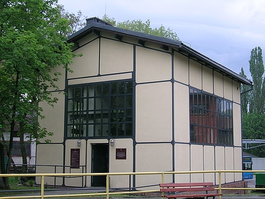 Skansen Luiza-budynek zmikczalni wody przemyslowej.