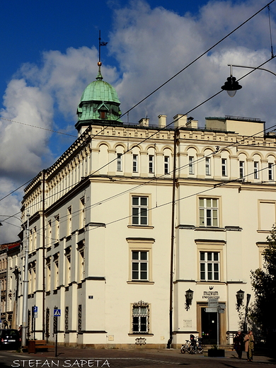 Ratusz Kazimierski z XIVw obecnie Muzeum Etnograficzne w Krakowie pl. Wolnica 1