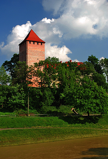 Owicim. Zamek Piastowski.