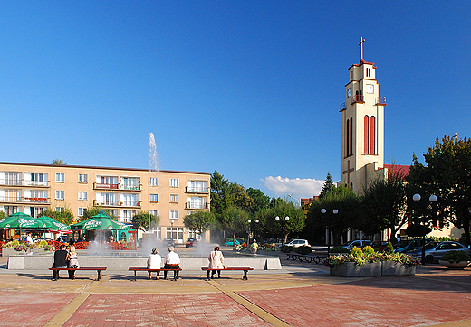 Czechowice-Dziedzice. Plac Jana Pawa II