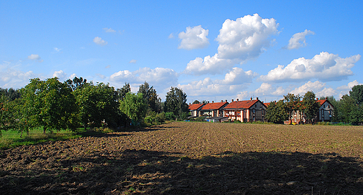 Czechowice-Dziedzice. Widok na grnicz dzielnic Kolonia.