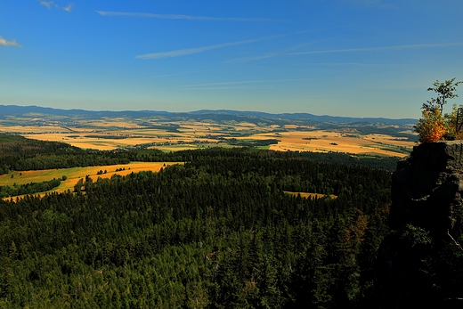 Panorama ze Szczelica