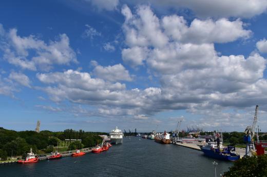 Nowy Port. Nabrzee Oliwskie i Terminal Pasaerski Westerplatte