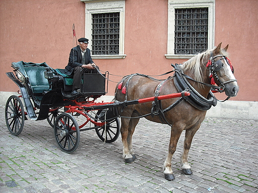 Warszawa. Warszawski dorokarz.