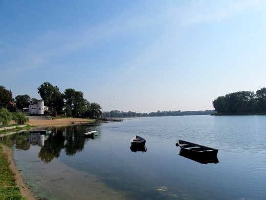 odzie na rynnowym jeziorze