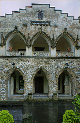 Zesp Parkowo Paacowy w Moszowej - loggia