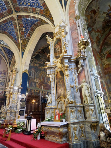 Wntrza sandomierskiej katedry