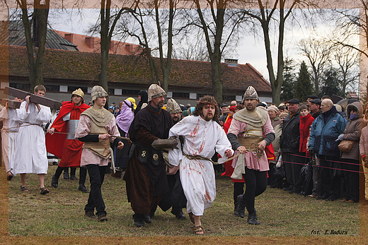 Inscenizacja Mki Paskiej w Sanktuarium Maryjnym w Grce Klasztornej