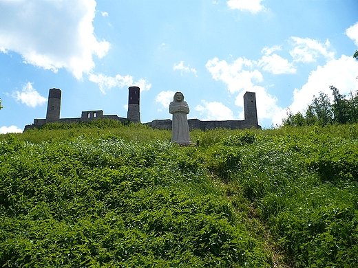 widok na zamek chciski