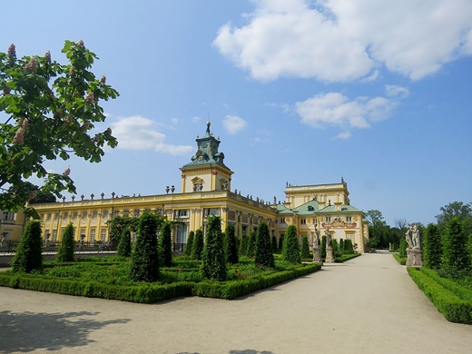 Barokowy pałac królewski w Wilanowie