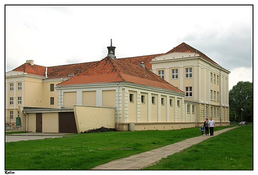 Kalisz - zabytkowy budynek Zespou Szk Nr 14 w Kaliszu przy ul.Dugosza 14