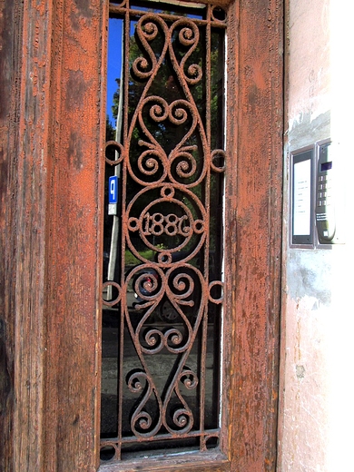 Historyczne drzwi wejciowe