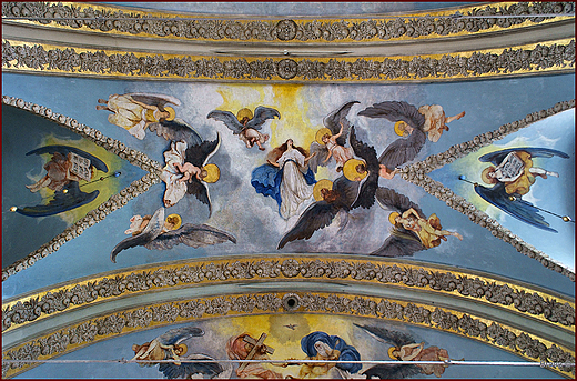Bazylika Matki Boskiej Anielskiej w Kalwarii Zebrzydowskiej  - fragment freskw
