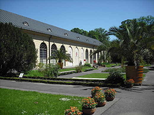 Warszawa. Park  Wilanowski. Oraneria.