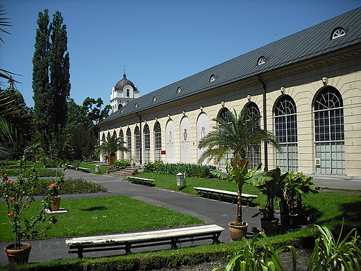 Warszawa. Park  Wilanowski. Oraneria.