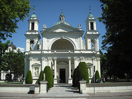 Warszawa. Koci w. Anny w Wilanowie.